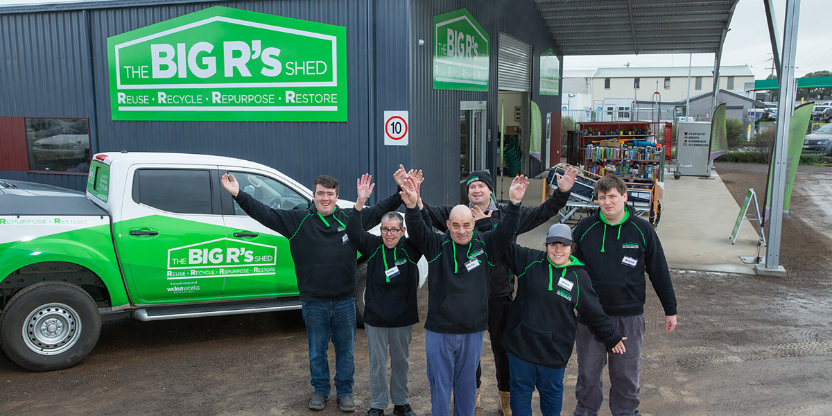 WDEA Works Social Enterprises Big R’s Shed proves to be a thriving community hub