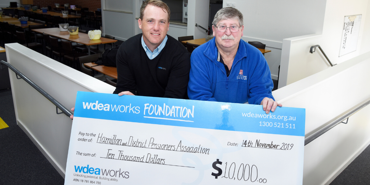 Hamilton and District Pensioners Association Clubrooms upgraded thanks to WDEA Works Foundation