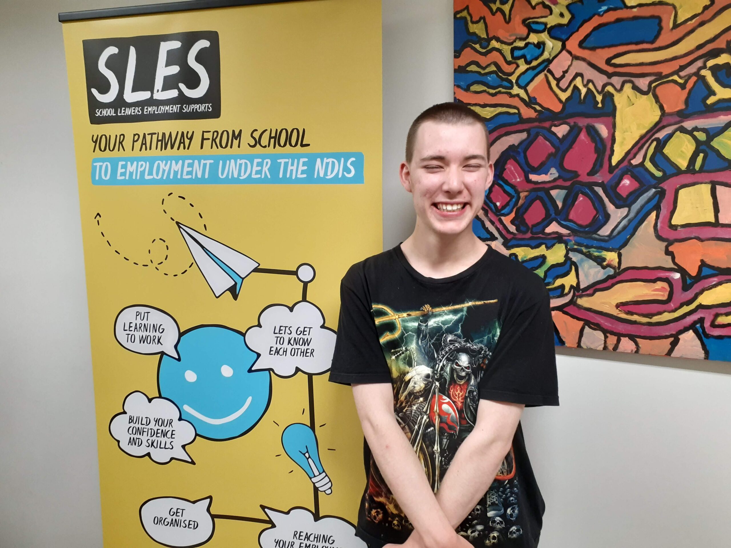 School Leavers Employment Support Helps Young Graduate with Disability Closer to Dream Job